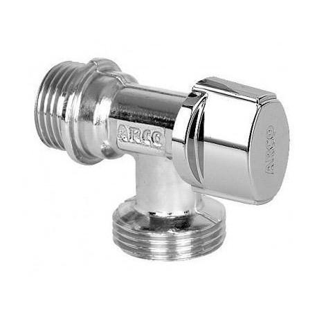 Robinet machine à laver 1/4 de tour 15x21 20x27 L94 NF réf NOVFR728U