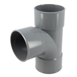 Culotte simple 87°30 femelle femelle diamètre 75mm