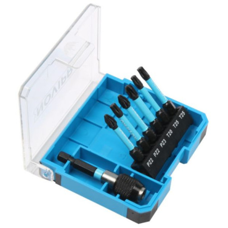 Set de 6 embouts impact + porte embout à bague Novipro
