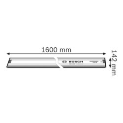 Rail de guidage FSN 1600-1600 mm Réf.1600Z0000F