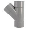 Culotte femelle femelle 45° simple diamètre 75mm Réf. UBP144