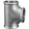 Té 130 fonte malléable noir femelle 15x21 réf.130015N