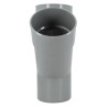 Culotte simple MF 45° gris PVC Nicoll diamètre 110 mm