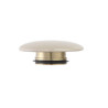 Capot Altech en céramique beige brillant pour bonde Clic Clac Déco (3307126 ou 3307127)