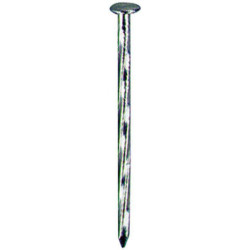 Pointe tête plate ordinaire tige torsadée longueur 140mm diamètre 5,5mm boîte de 5kg réf. QAF30/140