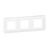 Legrand - plaque de finition horizontale Mosaic pour 3 x 2 Modules blanc Réf. 078806L