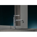 Mitigeur lavabo 100 avec tirette et vidage AX Montreux surface Chromé Réf. 16515000