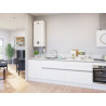 Chauffe-eau électrique MALICIO 3 plat multipostion 40L blanc Réf 231063