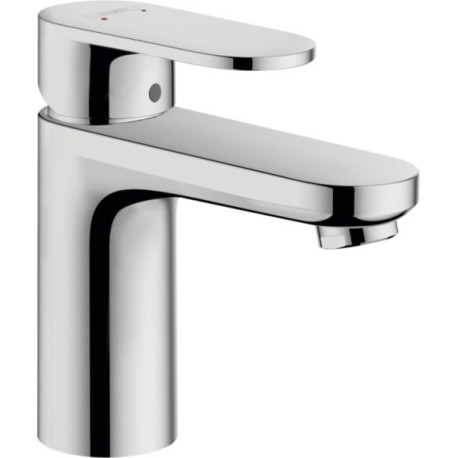 Mitigeur de lavabo Vernis Blend  100 CoolStart avec vidage clic-clac Chromé réf. 71589000