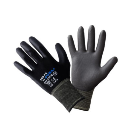 Gant de manutention L'ECONOMIQUE enduction PU T10 (3 paires) Réf. 273-301-10-6