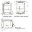Préparateur sanitaire inox Sanit DCE 200 Réf TSAN000068