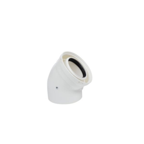 Coude ventouse 80 - 125 45D Réf 074301