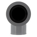 Coude système J femelle femelle 87°30 diamètre 50mm CJ88J pour sortie d'appareil sanitaire
