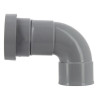 Coude système J femelle femelle 87°30 diamètre 50mm CJ88J pour sortie d'appareil sanitaire