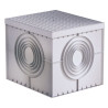 Chambre de tirage carree 550x550x520 - fond plat defoncable - couvercle a haute resistance Réf. DX59901