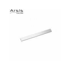 Rail et cache 552 mm avec verrous anthracite aluminium anodisé réf. 044053