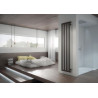 Radiateur eau chaude STEP V vertical Gris Perle 1800x910x107 1498 W Réf. SE1180008L6IR01001