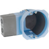 Eurohm - Boite Simple Air'Métic F67Mm Prof.40Mm - Rt2012 Micro-Module Spécial Domotique - 52076