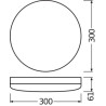 Hublot compact 24W 4000K - Réf 062221