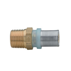 Raccord droit mâle Altech 50x1'1/2 pour tube multicouche