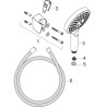 HG set porter Raindance S 120 PowderRain 1,25 m Réf. 27669000