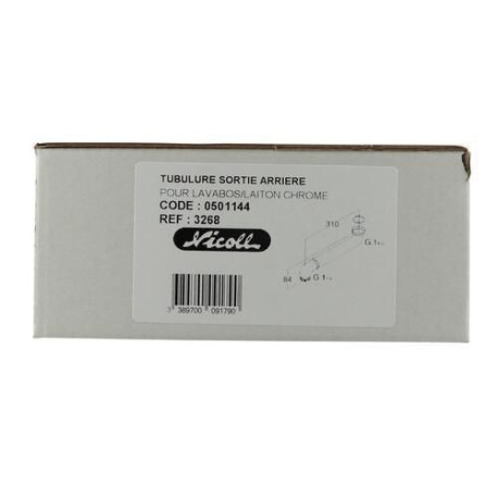 Tubulure lavabo chr sortie ar 3268 Réf. 0501144