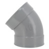 Coude simple 45° femelle femelle diamètre 200mm