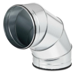 Coude a 45 avec joints d125 réf 529651