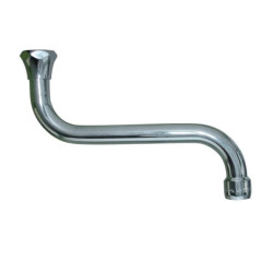 Bec par dessous - F15 x 21 - L 150 mm - brise jet réf. 70050