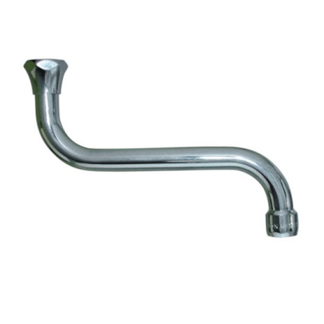 Bec par dessous - F15 x 21 - L 150 mm - brise jet réf. 70050