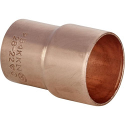 Manchon cuivre 5243 réduit mâle femelle D 22/12 ALTECH (Sachet de deux éléments)