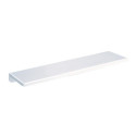 Tablette murale époxy blanc 450 x 120 mm réf. 552