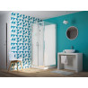 Cabine de douche Eden2 pivotant 80 réf. CA821