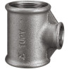 Té réduit 130R fonte malléable galvanisée femelle 33x15x33 réf.130G3315