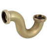 Siphon évier/baignoire tube laiton 1055 réf. 0501001