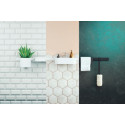 Barre murale 50 cm noir mat  Réf.27902670