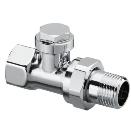 Raccord union de radiateur «Combi C» DN 15, PN 10, té de réglage, chromé Réf.1165554