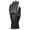 Gants déperlants Euroice noir paume enduit PVC Taille 09 Réf. P6629