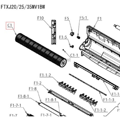TURBINE 2P248618-1-Daikin