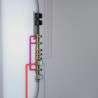 Set de finition Axor STARCK Shower pour robinet d'arrêt 20 x 27, chromé réf. 10972000
