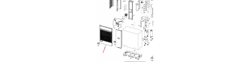 PANASONIC Pièces détachées clim